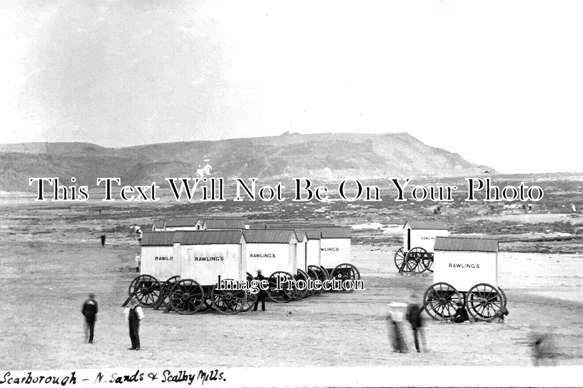 YO 9431 - North Sands & Scalby Mills, Scarborough, Yorkshire