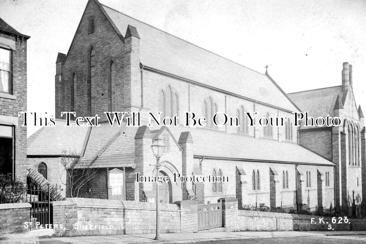 YO 9484 - St Peters Church, Nether Edge, Machon Bank, Sheffield, Yorkshire