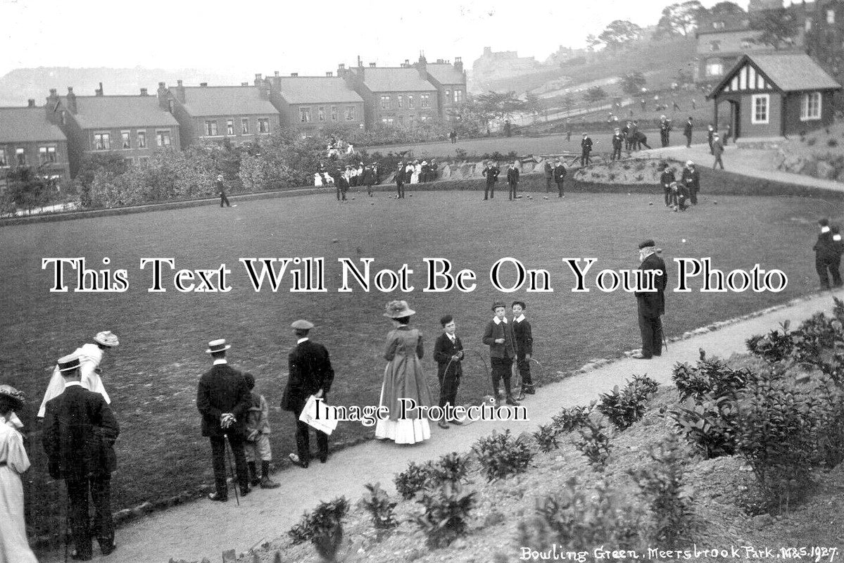 YO 9487 - Bowling Green, Meersbrook Park, Sheffield, Yorkshire