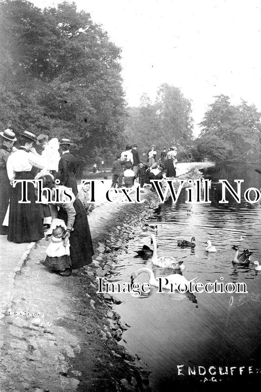 YO 9488 - Endcliffe Pond, Sheffield, Yorkshire c1908