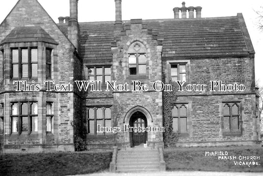 YO 9523 - Mirfield Parish Church Vicarage, Dewsbury, Yorkshire