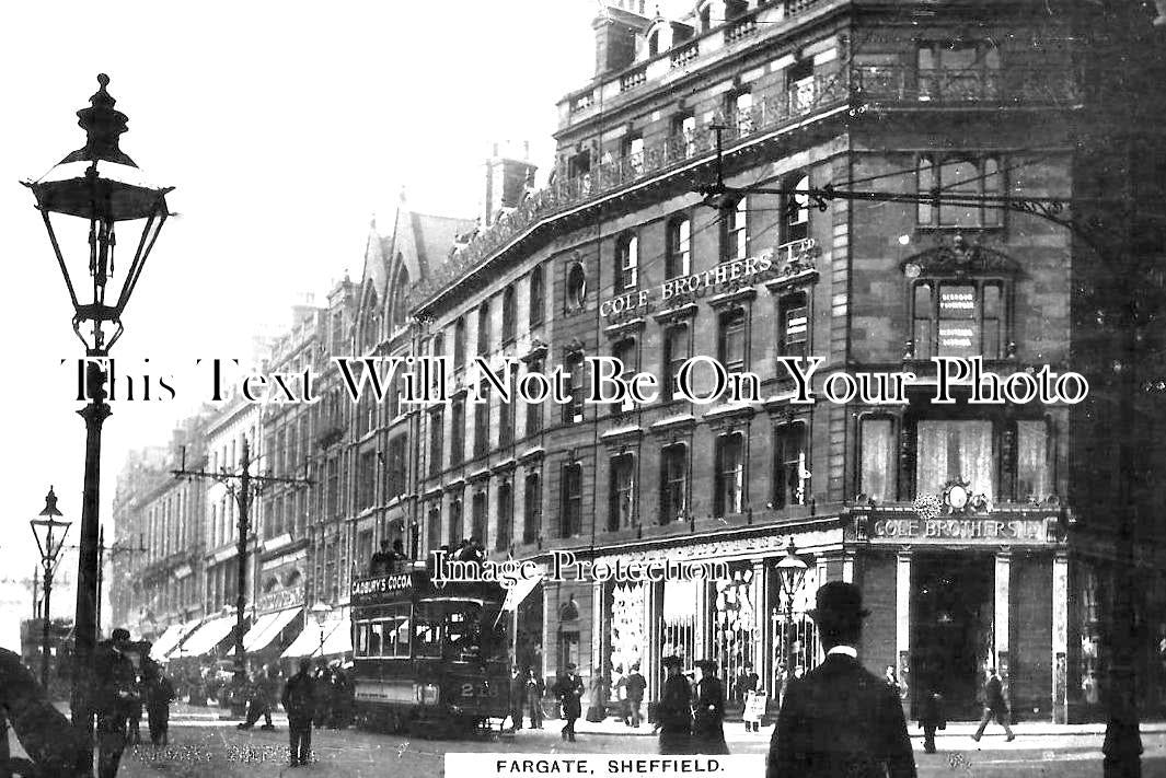 YO 9546 - Fargate, Sheffield, Yorkshire