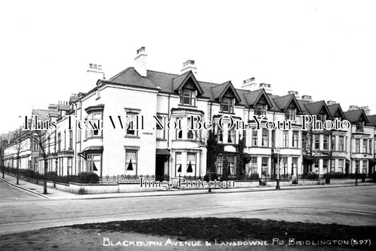 YO 9549 - Blackburn Avenue & Landsdowne Road, Bridlington c1923