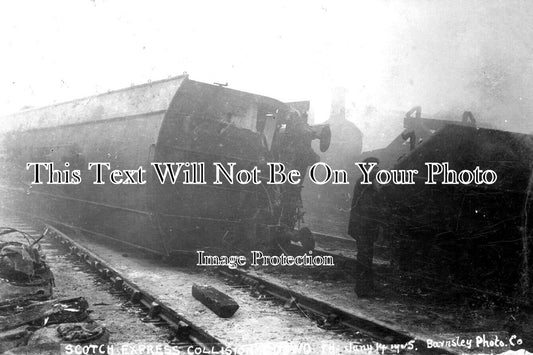 YO 9556 - Scotch Express Railway Accident, Cudworth, Yorkshire