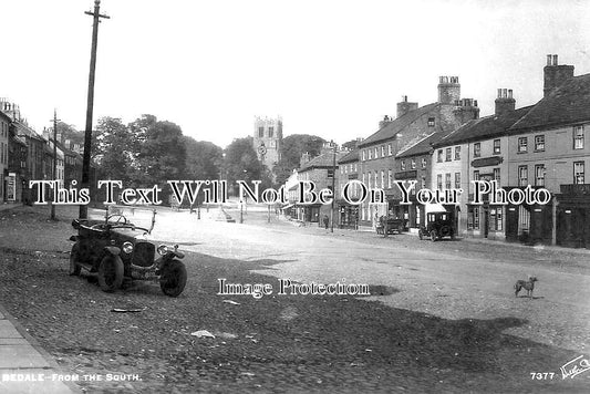 YO 9562 - Bedale From The South, Yorkshire