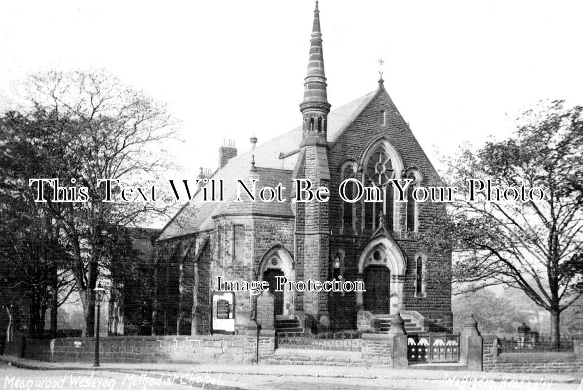 YO 9599 - Meanwood Wesleyan Methodist Chapel, Leeds, Yorkshire
