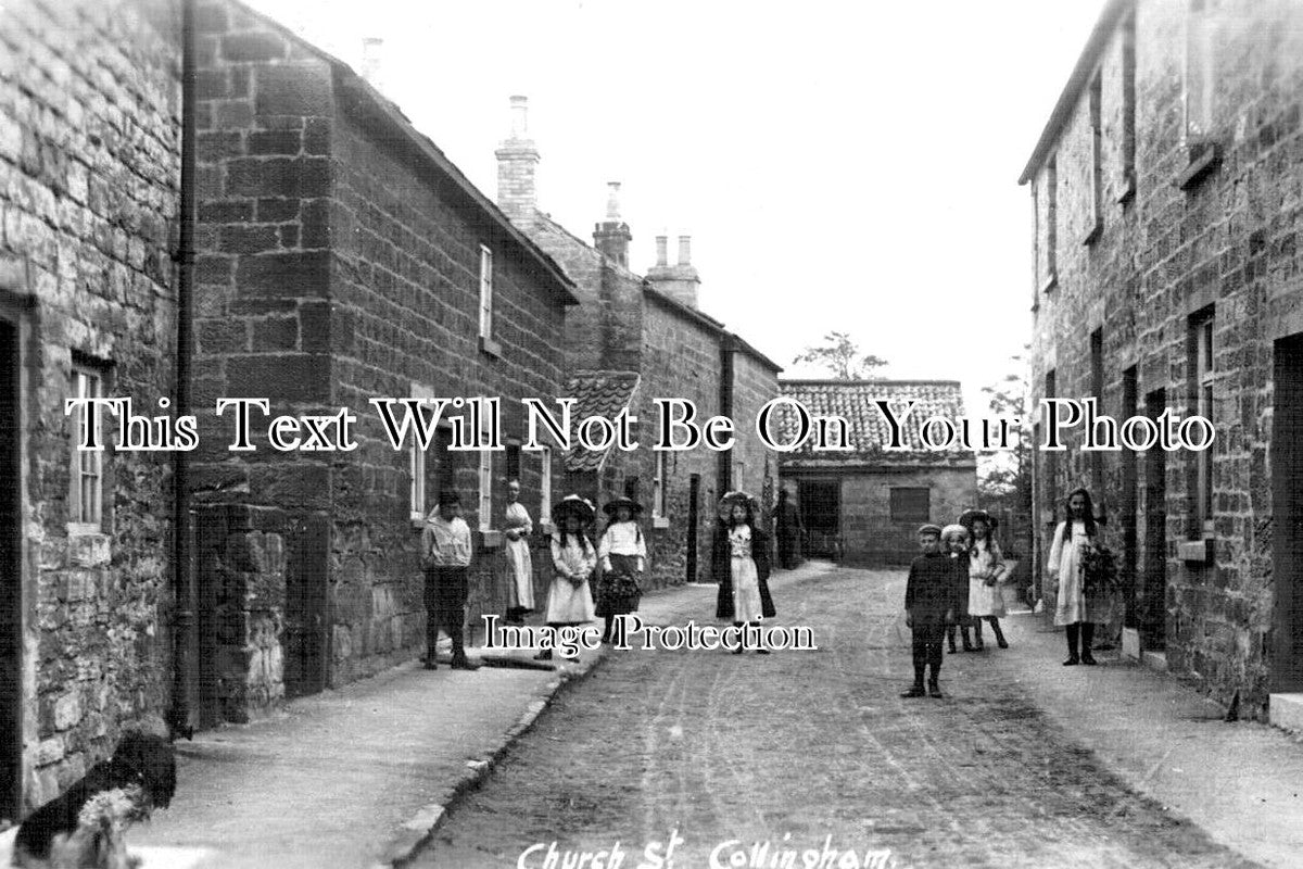 YO 9603 - Church Street, Collingham, Leeds, Yorkshire c1912