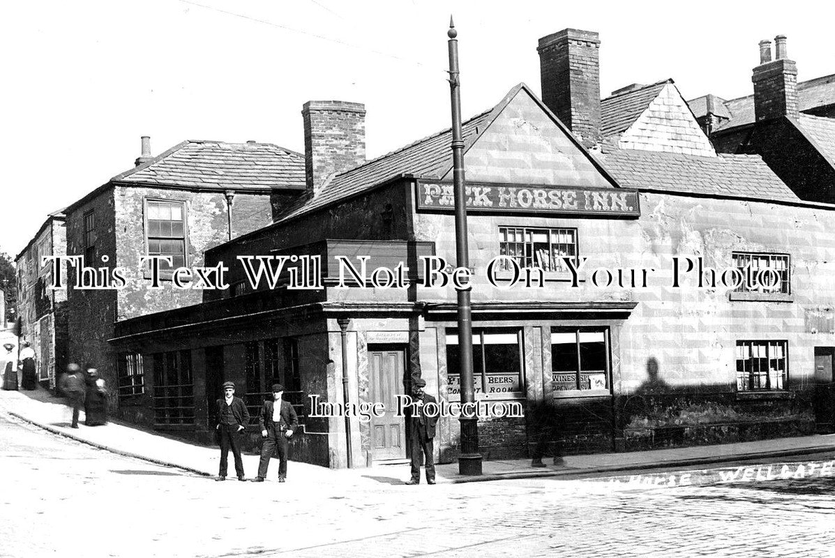 YO 9624 - The Black Horse Inn Pub, Wellgate, Rotherham, Yorkshire
