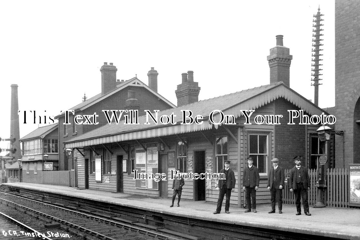 YO 9659 - GCR Tinsley Railway Station, Yorkshire