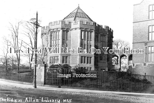 YO 9666 - The Edgar Allen Library, Sheffield, Yorkshire