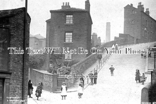 YO 9696 - Clifton Street & Greatrix Lane, Sowerby Bridge, Yorkshire