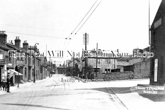 YO 9701 - Tram Car Terminus, Rodley, Leeds, Yorkshire