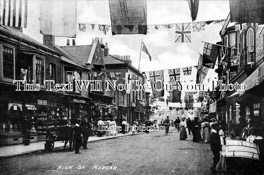 YO 972 - High Street, Redcar, Yorkshire c1908