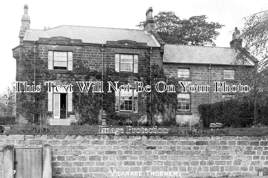 YO 9725 - Thorner Vicarage, Yorkshire c1919