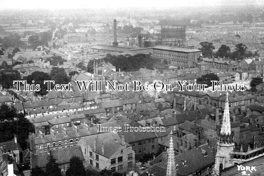 YO 9765 - Rooftop View Of York, Yorkshire
