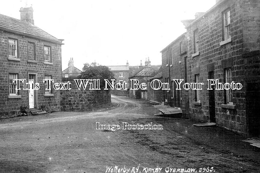 YO 9766 - Wetherby Road, Kirkby Over Blow, Yorkshire c1916