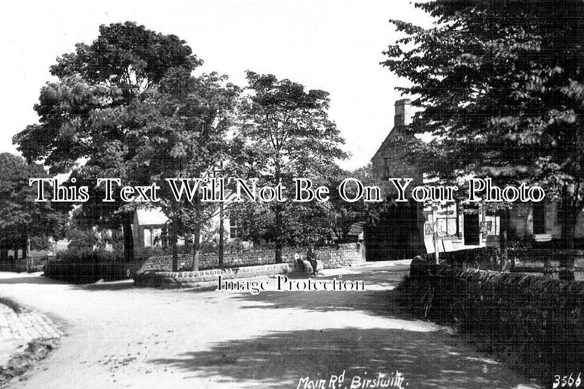 YO 9769 - Main Road, Birstwith, Yorkshire c1910