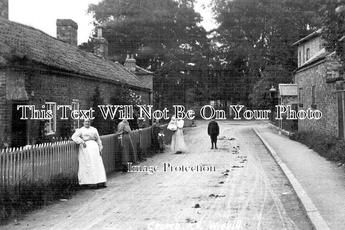 YO 9788 - Church Road, Wighill, Yorkshire c1915