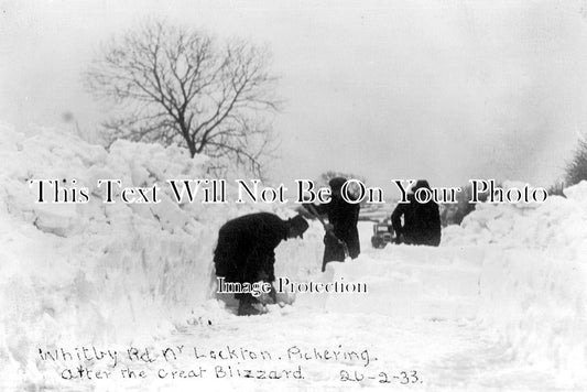 YO 9793 - Whitby Road Near Lockton Pickering, Yorkshire 1933