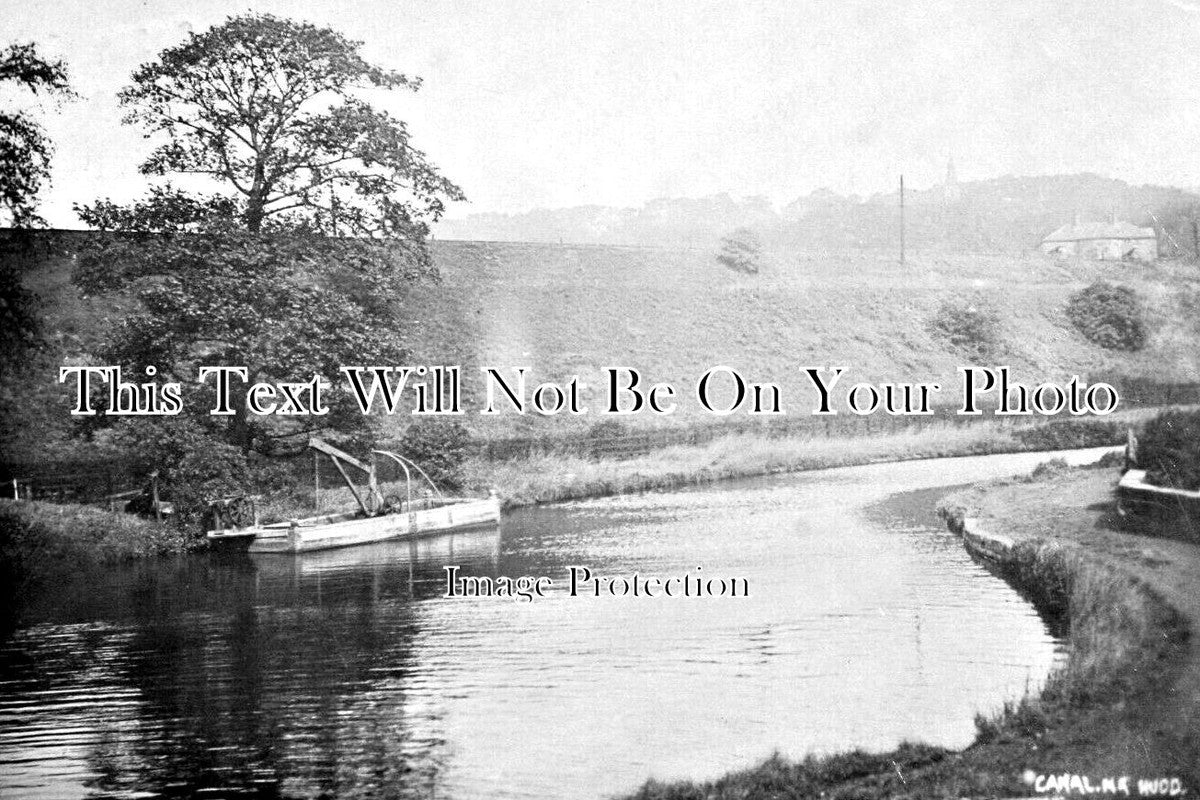 YO 9809 - Canal Near Huddersfield, Yorkshire c1904