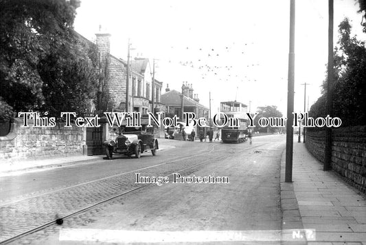 YO 9834 - The Tram Terminus, Handsworth, Sheffield, Yorkshire