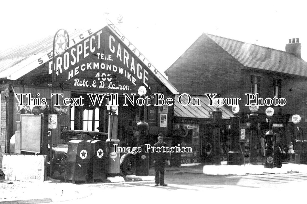 YO 9838 - Prospect Garage, Heckmondwyke, Yorkshire