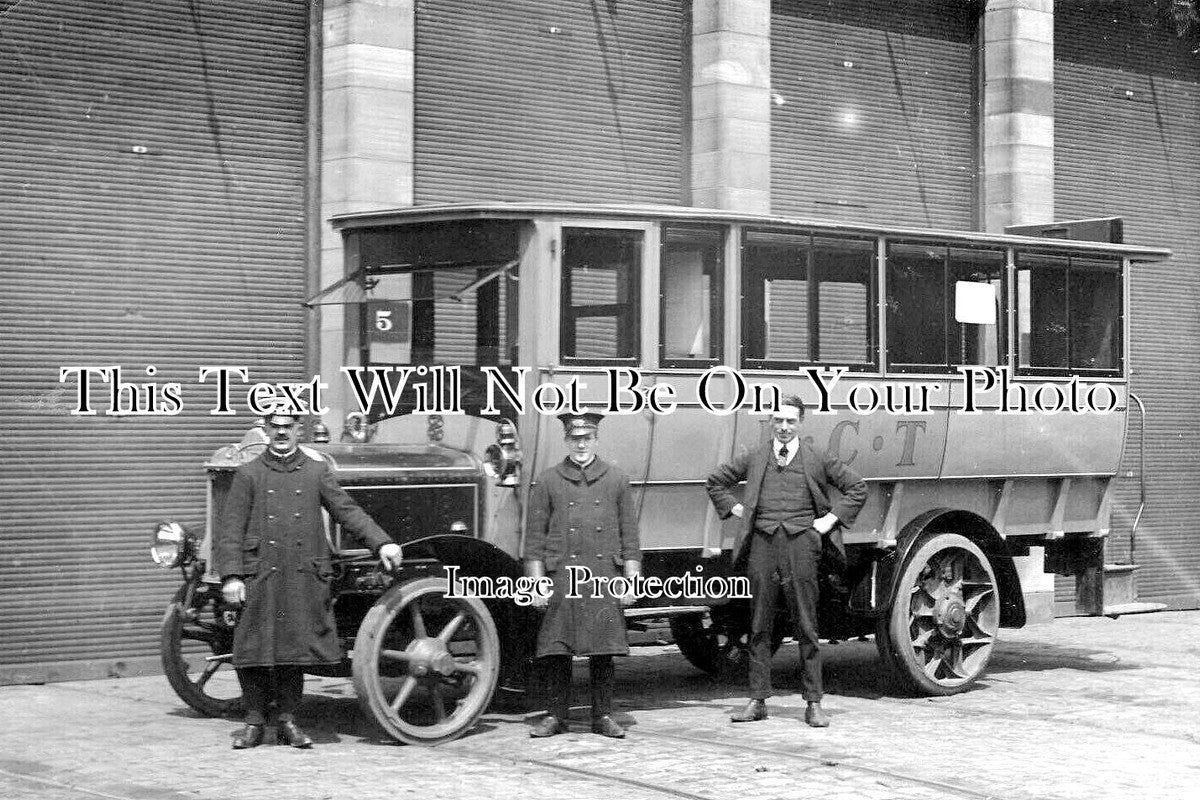 YO 9843 - Halifax Corporation Tramways Motor Bus, Yorkshire