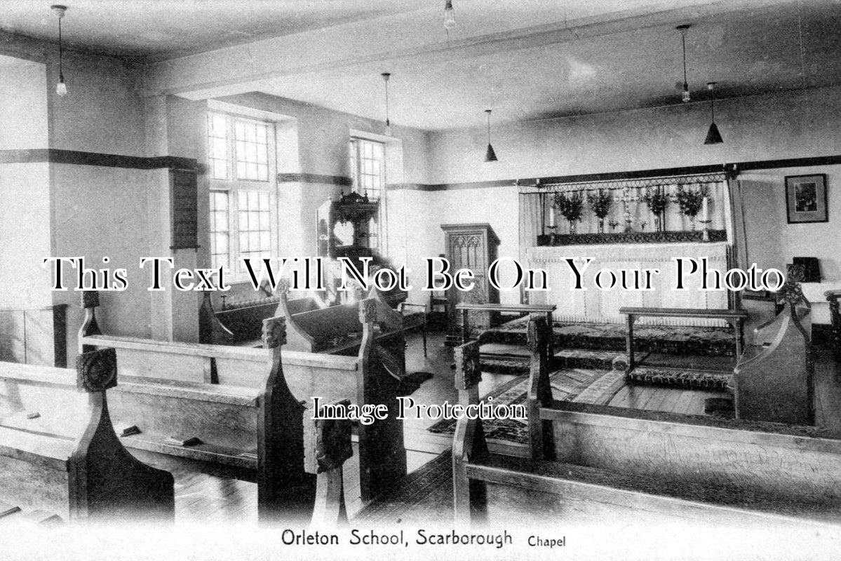 YO 985 -The Chapel, Oreleton School, Scarborough, Yorkshire – JB Archive