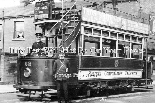 YO 9854 - Tram Car No62, Halifax Corporation Tramways, Yorkshire