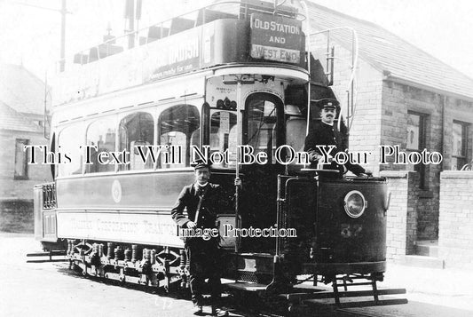 YO 9855 - Tram Car No32, Halifax Corporation Tramways, Yorkshire