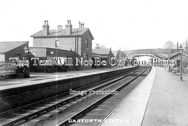 YO 9927 - Garforth Railway Station, Leeds, Yorkshire – JB Archive