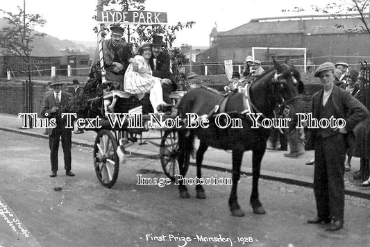 YO 9930 - First Price Float, Marsden Fete, Yorkshire c1928