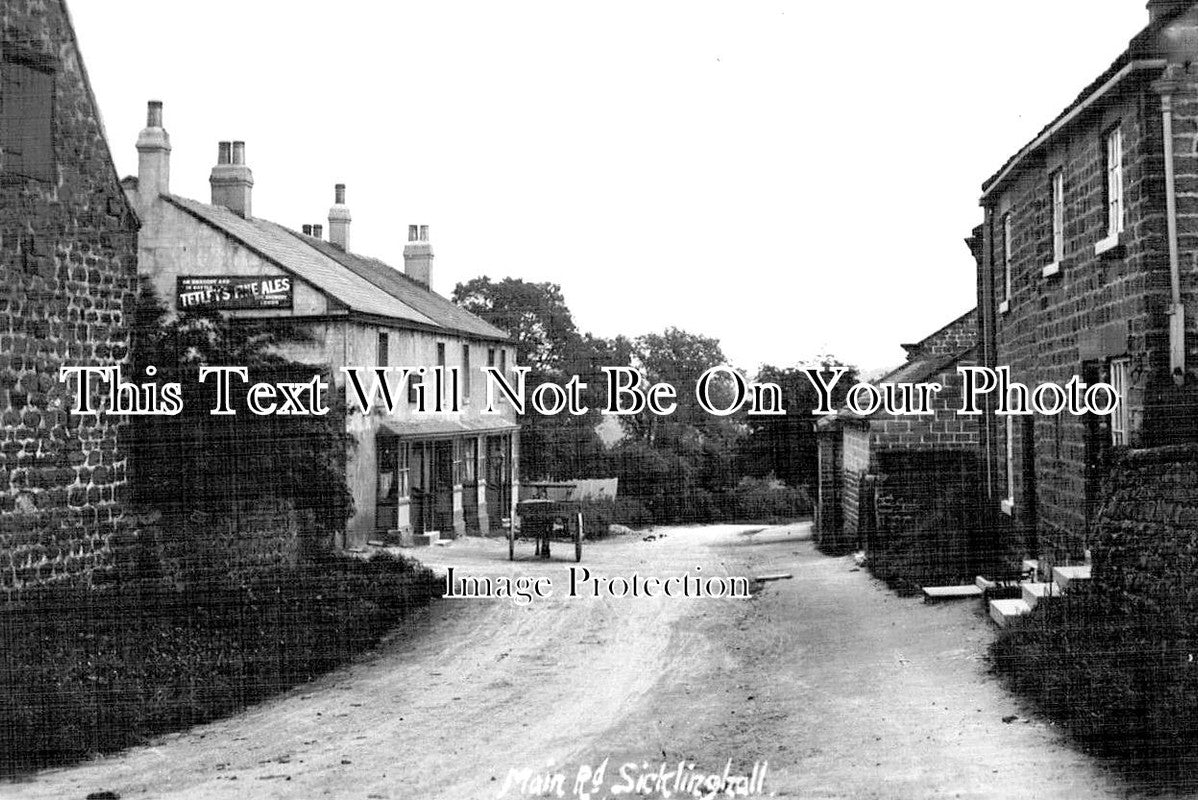 YO 9934 - Main Road, Sicklinghall, Yorkshire c1914