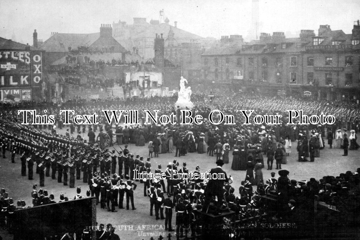 YO 994 - South African War Memorial Unveiling, Hull, Yorkshire