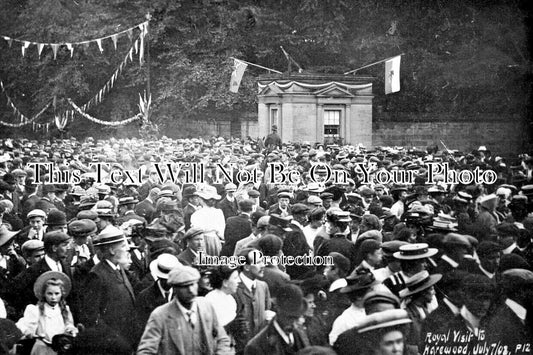 YO 9971 - Royal Visit To Harewood, Yorkshire 1908